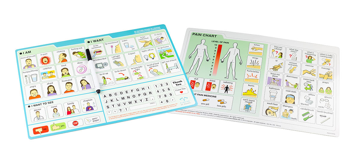 Acuity Medical EZ Communication Board, Picture Board (Clinic, Home, Hospital Settings)