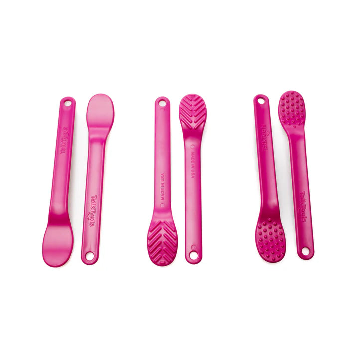 TalkTools® Magenta Flatty™ Set - 3 Pack