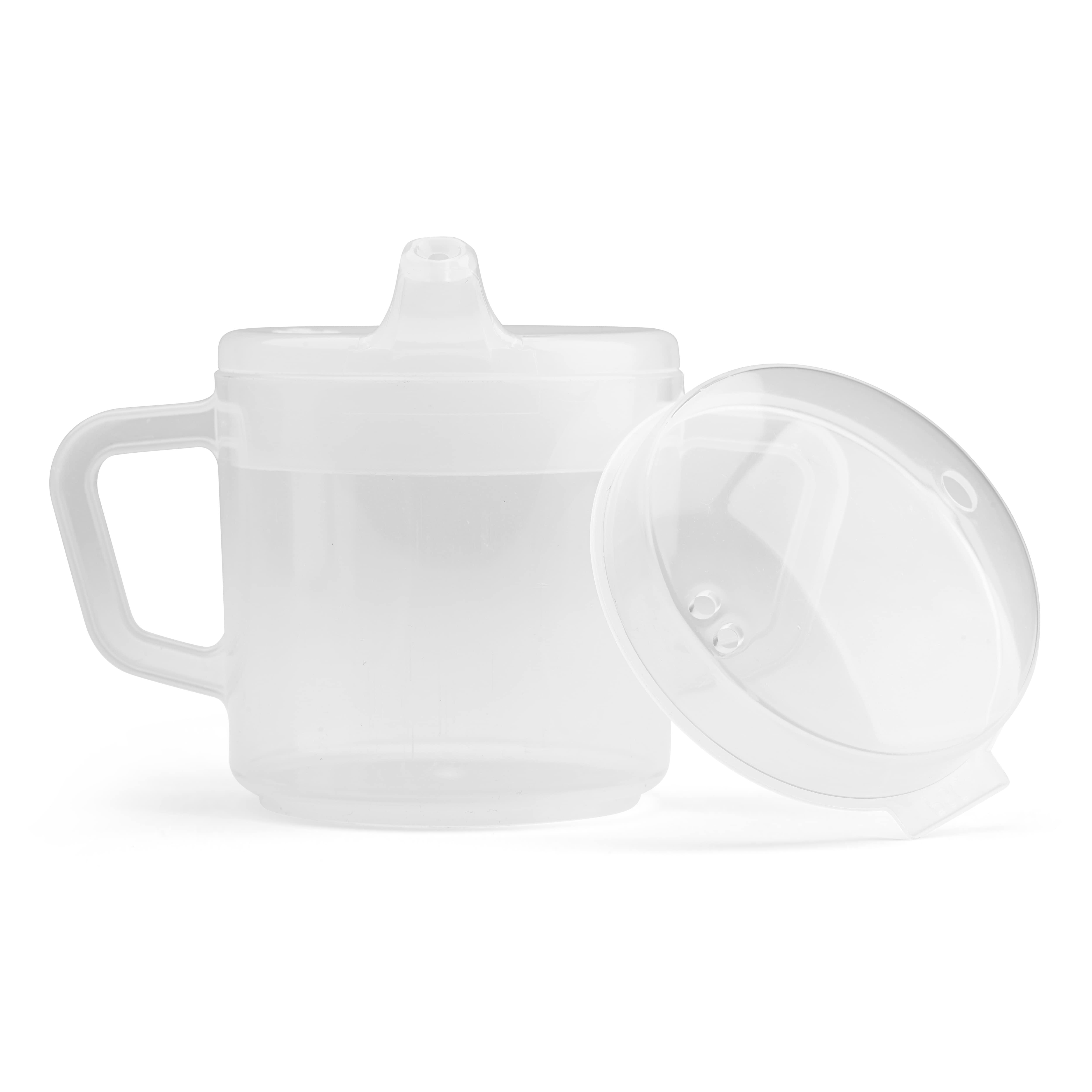PSC Independence Two Handles Cup Mug, 8 oz., with 2 Lids