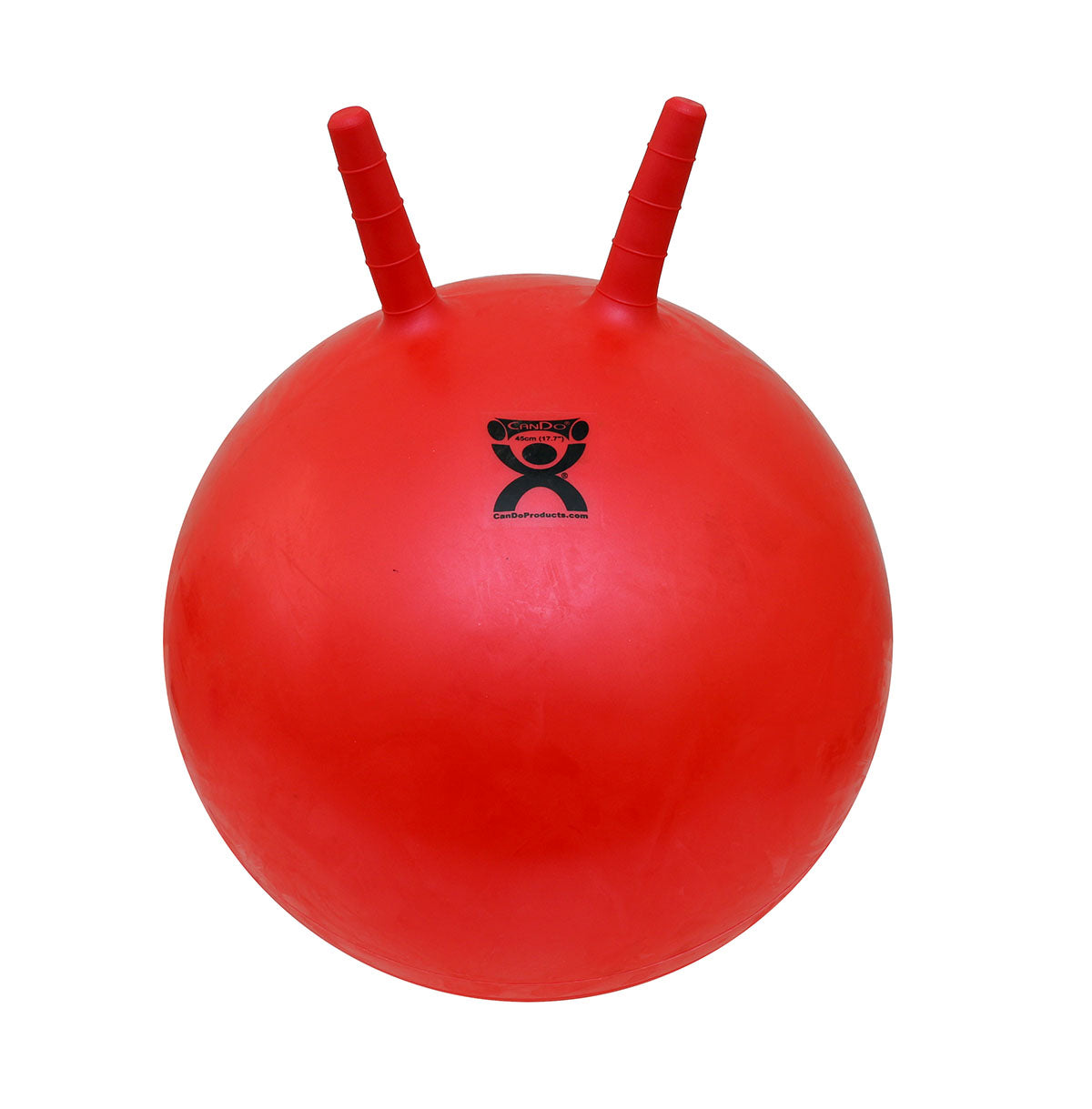 CanDo Inflatable Exercise Jumping Ball with Handles - Four Sizes