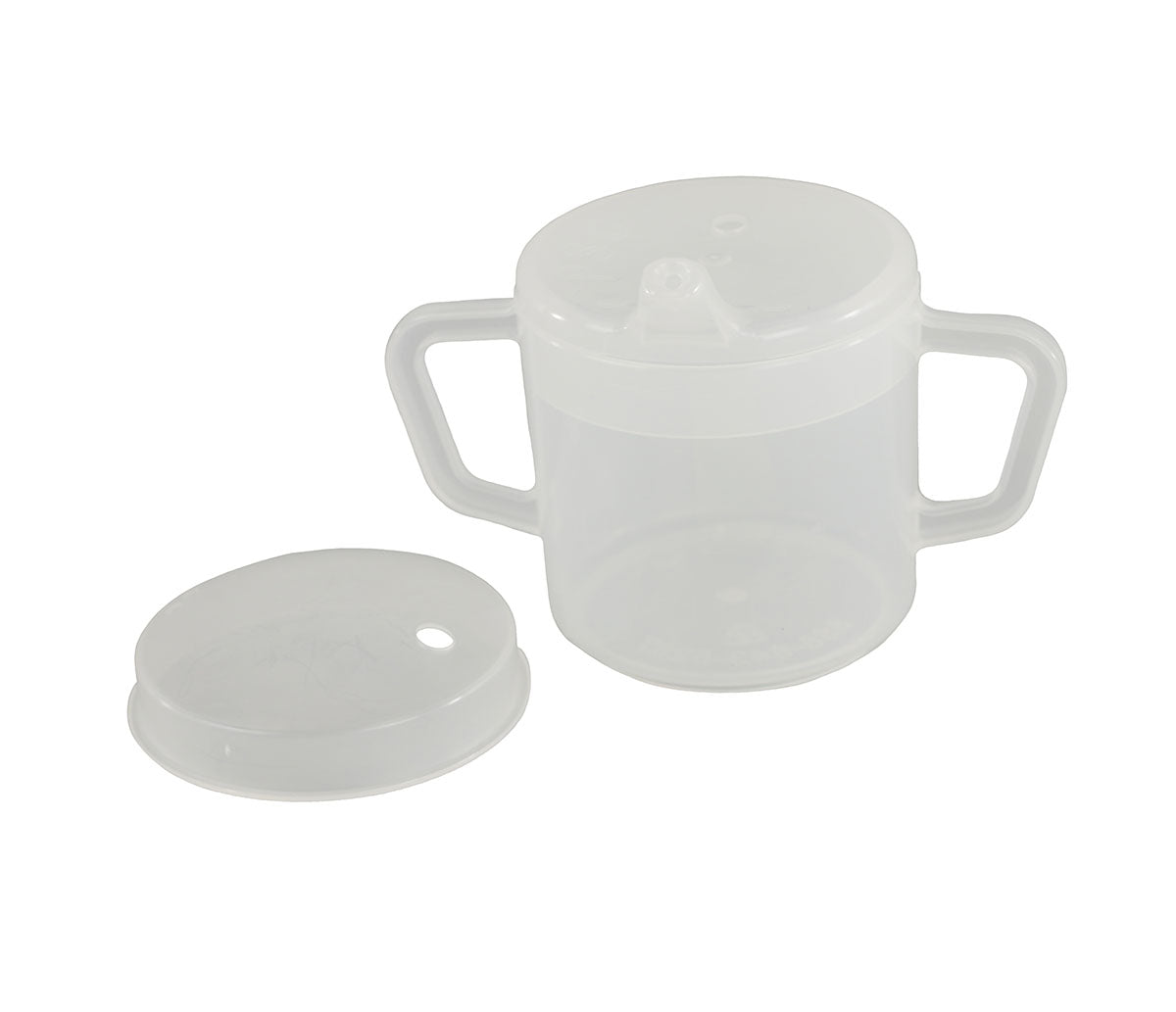 PSC Independence Two Handles Cup Mug, 8 oz., with 2 Lids