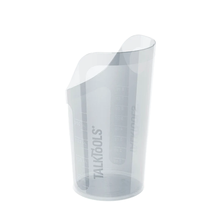 TalkTools Cut-Out Cup Clear 2 Pack (8 oz/235 ml)