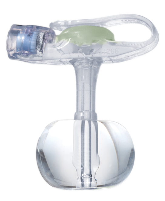 AMT MiniONE Balloon Button Low Profile 16F 1.5cm PEG Feeding Tube, Each