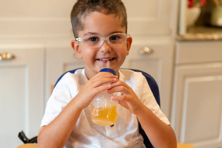 Honey Bear With Straw & Handle - TalkTools® Honey Bear