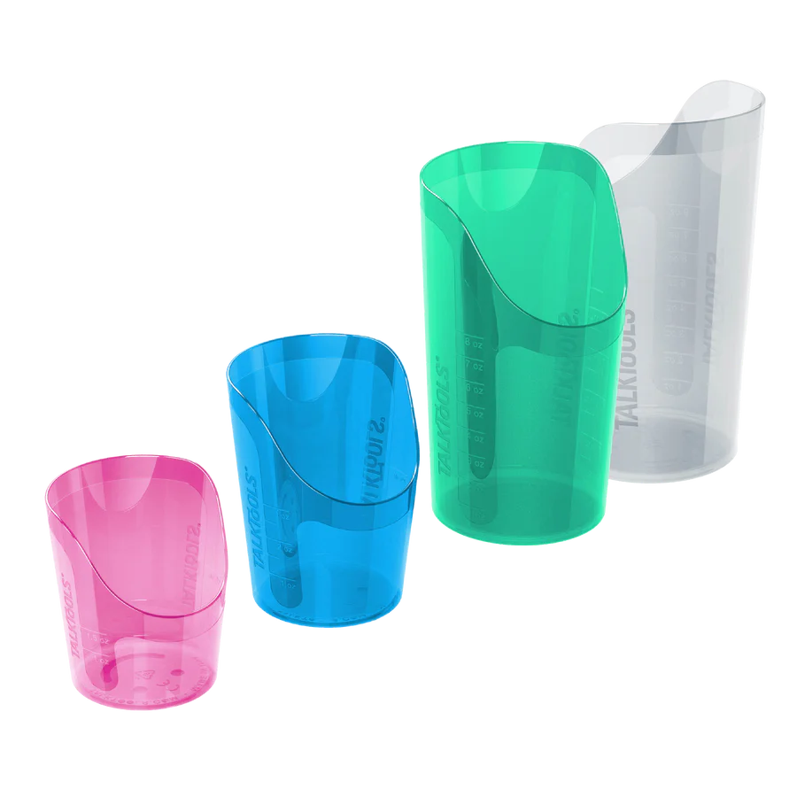 TalkTools® Cut-Out Cup Pink - Small (1.5 OZ / 45ml)