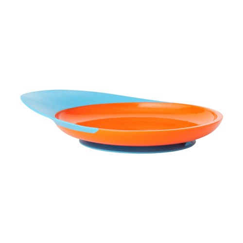 Boon Catch Plate - Orange/Blue