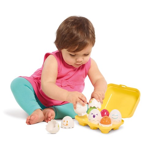 Tomy Toomies Hide & Squeak Eggs