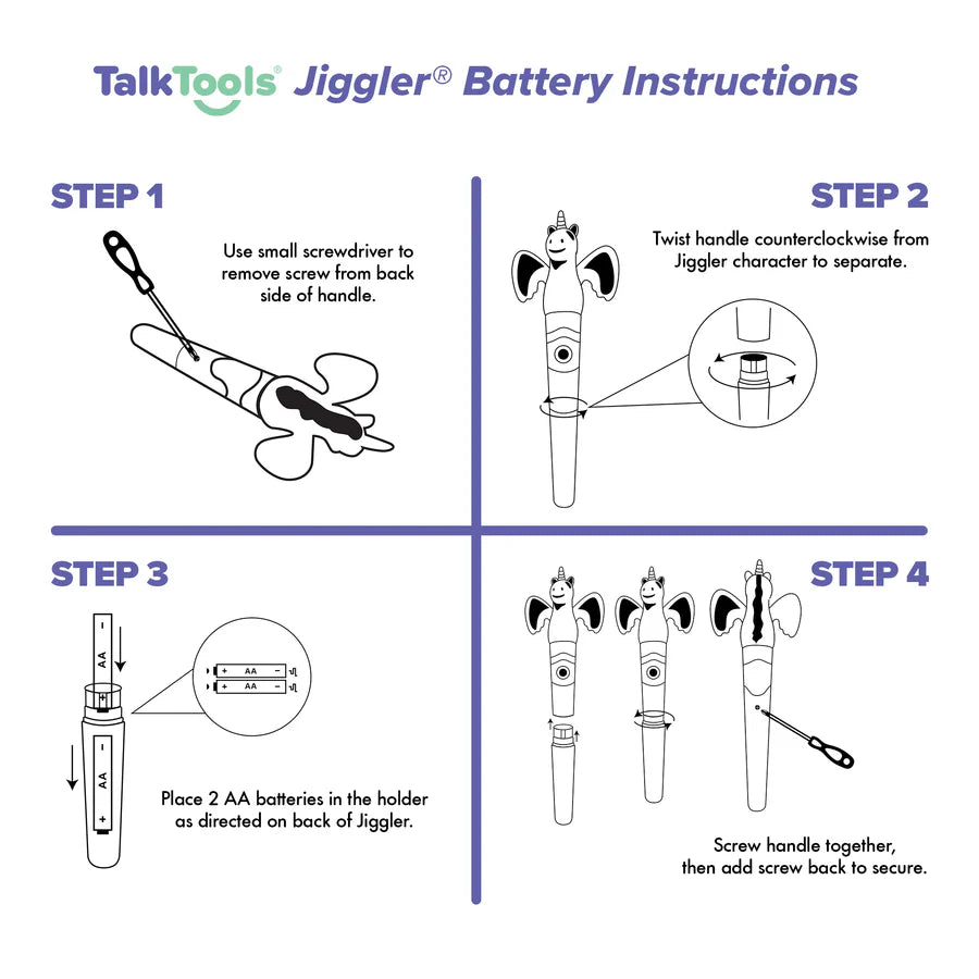 TalkTools® Jiggler® Combo - Unicorn & Sloth