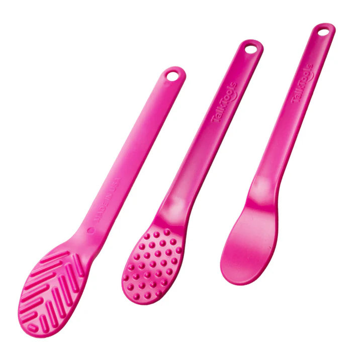 TalkTools® Magenta Flatty™ Set - 3 Pack