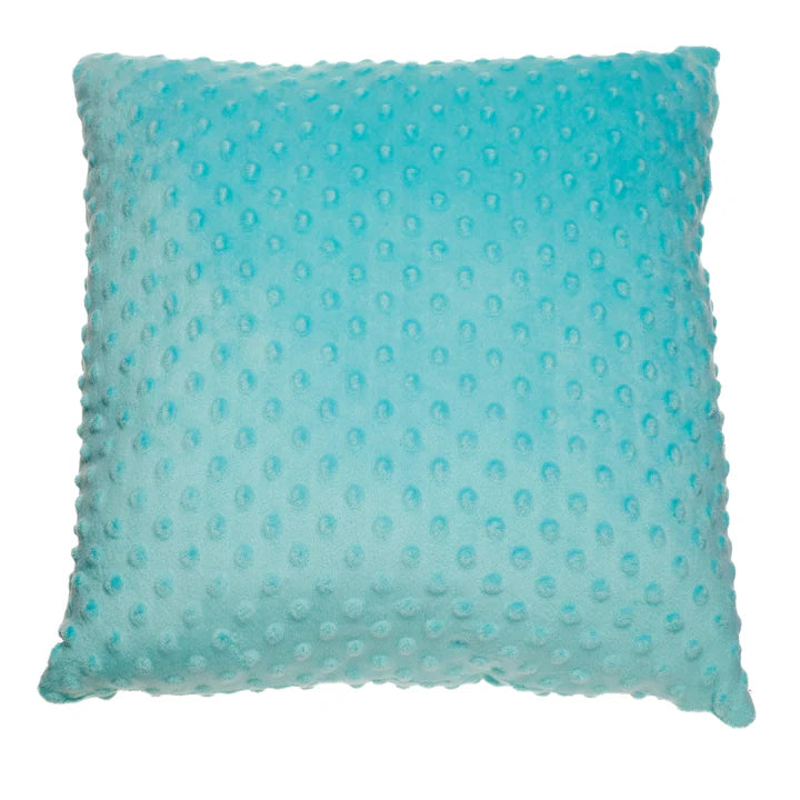 FocusPad Throw Pillow (Aqua Pops) | Vibrating Pillow for Sensory Simulation