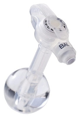 MIC-KEY LOW-PROFILE BALLOON GASTROSTOMY FEEDING TUBE WITH ENFIT® EXTENSION SETS - 14 FR, 1.2 CM